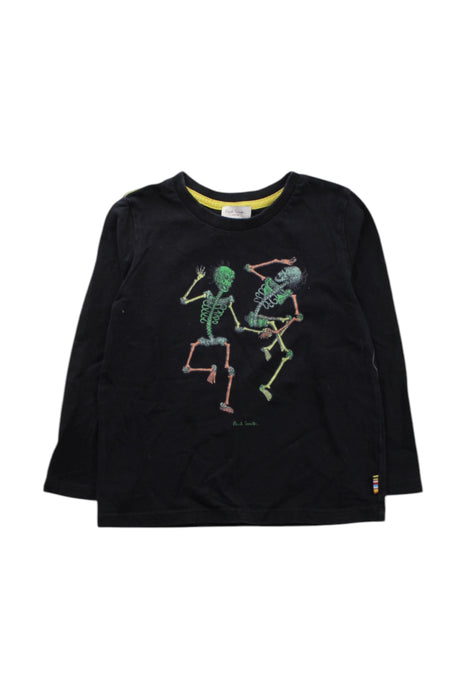 A Black Long Sleeve T Shirts from Paul Smith in size 4T for neutral. (Front View)