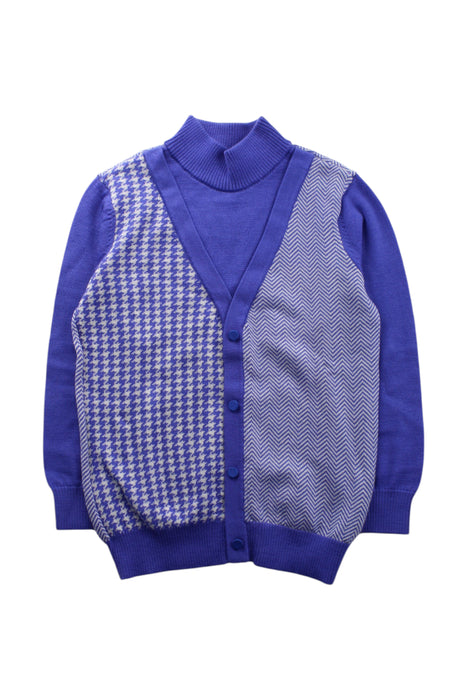A Blue Sweater Vests from Nicholas & Bears in size 6T for neutral. (Front View)