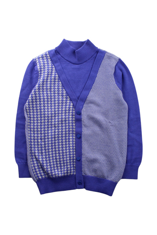 A Blue Sweater Vests from Nicholas & Bears in size 6T for neutral. (Front View)
