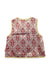 A Burgundy Dress Up Vests from Mides in size 12-18M for neutral. (Back View)