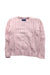 A Pink Knit Sweaters from Polo Ralph Lauren in size 5T for girl. (Front View)