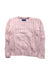 A Pink Knit Sweaters from Polo Ralph Lauren in size 5T for girl. (Front View)