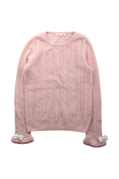 A Pink Knit Sweaters from Nicholas & Bears in size 8Y for girl. (Front View)
