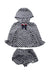 A Navy Rain Jackets from Nicholas & Bears in size 8Y for girl. (Front View)