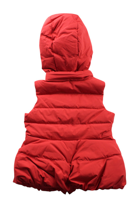 A Red Puffer/Quilted Coats & Outerwear from Nicholas & Bears in size 6T for girl. (Back View)