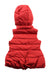 A Red Puffer/Quilted Coats & Outerwear from Nicholas & Bears in size 6T for girl. (Back View)