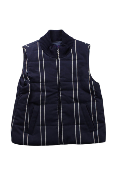 A Navy Outerwear Vests from Nicholas & Bears in size 4T for boy. (Front View)