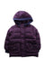 A Purple Puffer/Quilted Coats & Outerwear from Nicholas & Bears in size 6T for neutral. (Front View)