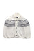 A White Cardigans from Janie & Jack in size 18-24M for neutral. (Front View)