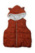 A Orange Outerwear Vests from Seed in size 3T for neutral. (Front View)