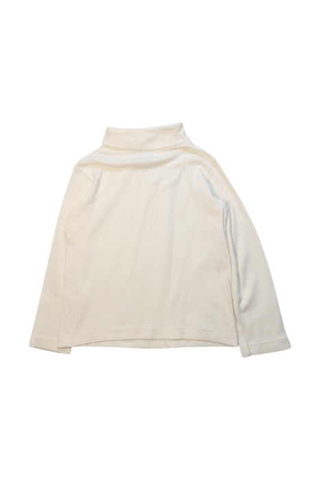 A White Long Sleeve Tops from Petit Bateau in size 3T for neutral. (Back View)