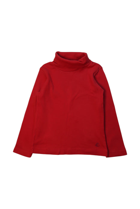 A Red Long Sleeve Tops from Petit Bateau in size 3T for neutral. (Front View)
