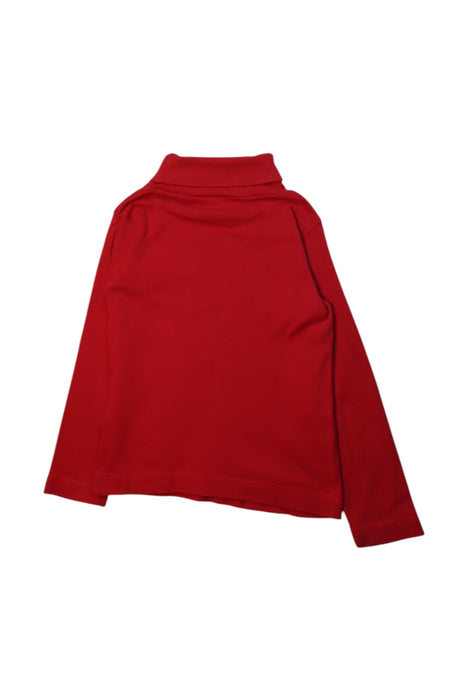 A Red Long Sleeve Tops from Petit Bateau in size 3T for neutral. (Back View)