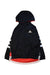 A Black Lightweight Jackets from Adidas in size 5T for neutral. (Front View)