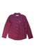 A Red Long Sleeve Shirts from Abercrombie & Fitch in size 10Y for boy. (Front View)
