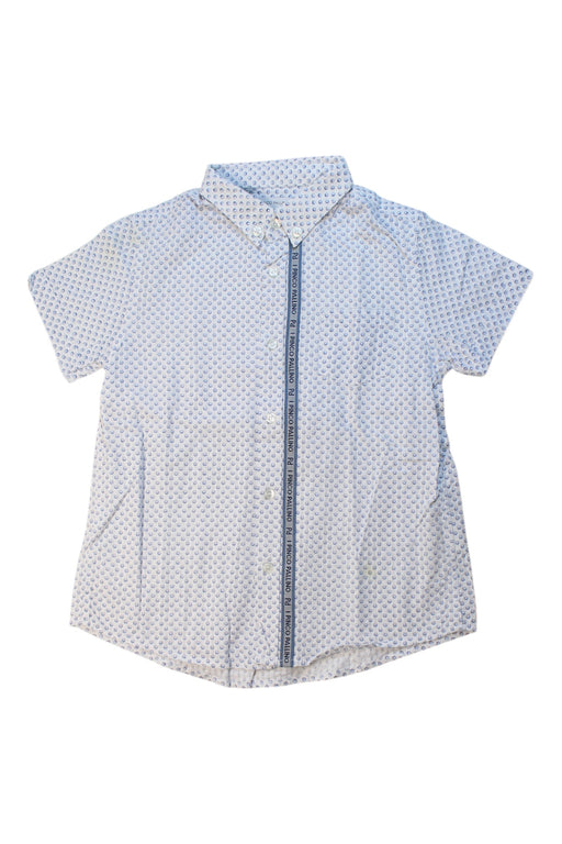 A White Short Sleeve Shirts from I Pinco Pallino in size 8Y for boy. (Front View)