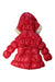 A Red Puffer/Quilted Coats & Outerwear from Double B Mikihouse in size 2T for girl. (Back View)