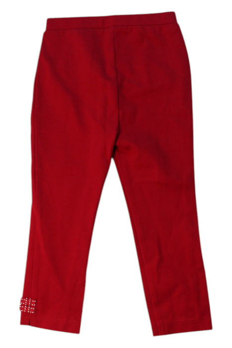 A Red Dress Pants from Kingkow in size 18-24M for girl. (Back View)
