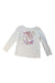 A White Long Sleeve Tops from Epic Threads in size 3T for girl. (Front View)