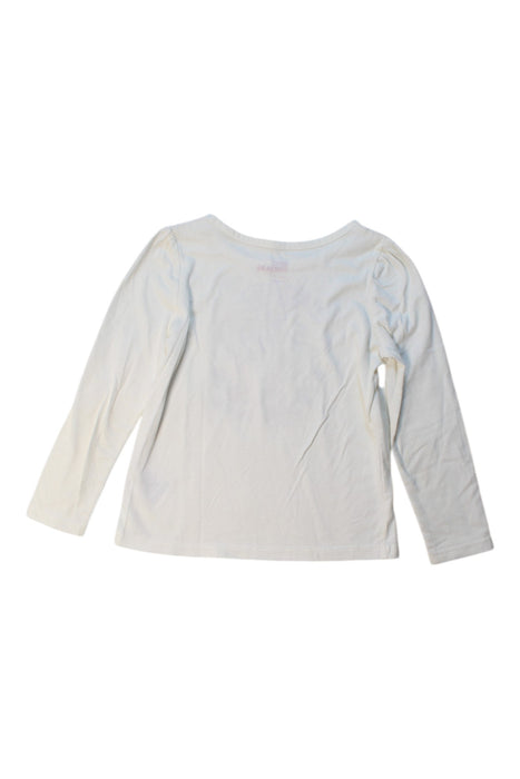 A White Long Sleeve Tops from Epic Threads in size 3T for girl. (Back View)
