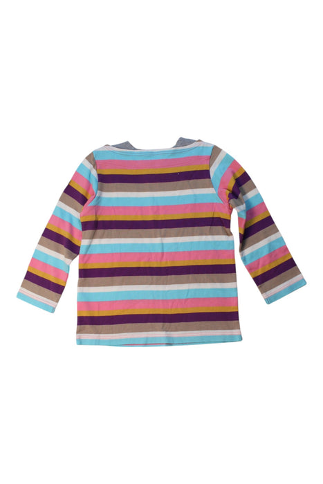 A Multicolour Long Sleeve T Shirts from Double B Mikihouse in size 3T for girl. (Back View)