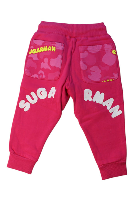 A Pink Sweatpants from Sugarman in size 18-24M for girl. (Back View)