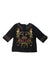 A Black Long Sleeve Tops from Dolce & Gabbana in size 5T for girl. (Front View)