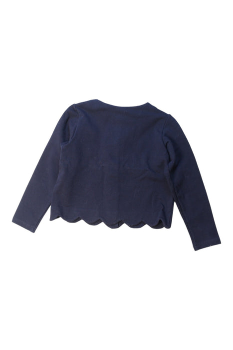 A Navy Blazers from Jacadi in size 8Y for girl. (Back View)