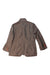 A Brown Blazers from Shanghai Tang in size 6T for boy. (Back View)