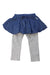 A Grey Leggings from Hot Biscuits Mikihouse in size 2T for girl. (Front View)