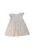 A Ivory Sleeveless Dresses from Jamie Kay in size 2T for girl. (Front View)