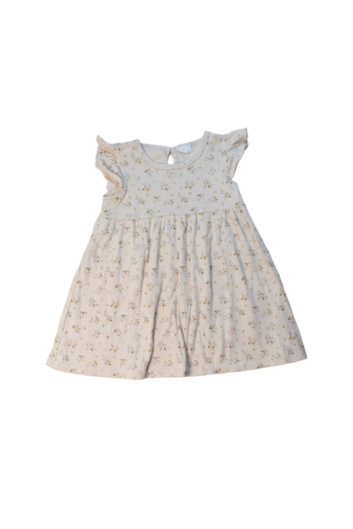A Ivory Sleeveless Dresses from Jamie Kay in size 2T for girl. (Front View)