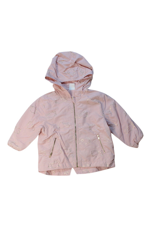 A Pink Coats from Seed in size 5T for girl. (Front View)