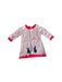 A Pink Long Sleeve Dresses from Seed in size 3-6M for girl. (Front View)