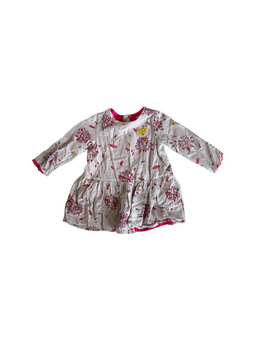 A White Long Sleeve Dresses from Catimini in size 12-18M for girl. (Front View)