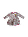 A White Long Sleeve Dresses from Catimini in size 12-18M for girl. (Front View)