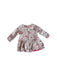 A White Long Sleeve Dresses from Catimini in size 12-18M for girl. (Back View)