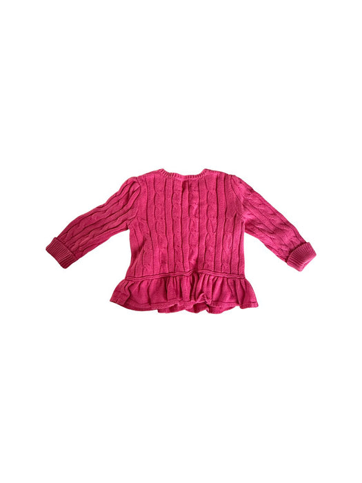 A Pink Cardigans from Ralph Lauren in size 6-12M for girl. (Back View)