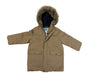 A Brown Coats from Jacadi in size 6T for boy. (Front View)