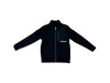 A Black Zippered Sweatshirts from Timberland in size 8Y for boy. (Front View)