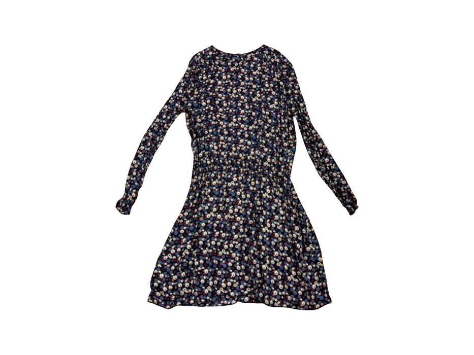 A Blue Long Sleeve Dresses from Bonpoint in size 12Y for girl. (Front View)