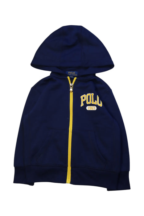 A Navy Lightweight Jackets from Polo Ralph Lauren in size 2T for neutral. (Front View)