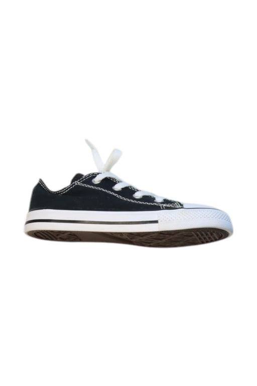 A Black Sneakers from Converse in size 4T for neutral. (Front View)