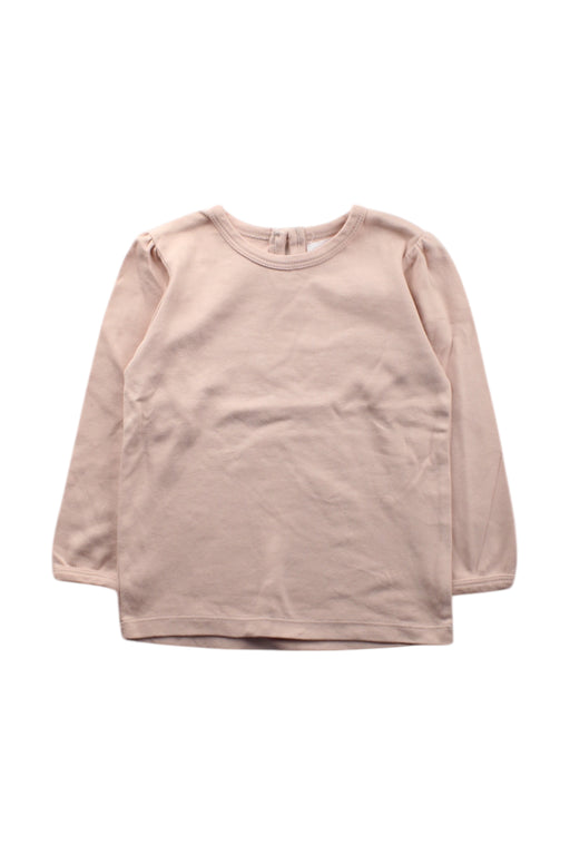 A Beige Long Sleeve T Shirts from Jamie Kay in size 2T for neutral. (Front View)