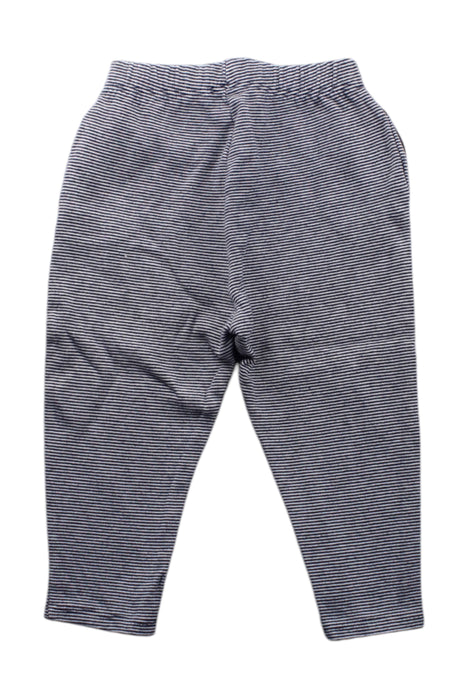 A Navy Casual Pants from Petit Bateau in size 2T for neutral. (Back View)