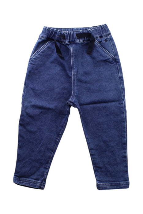 A Blue Jeans from Petit Bateau in size 2T for neutral. (Front View)