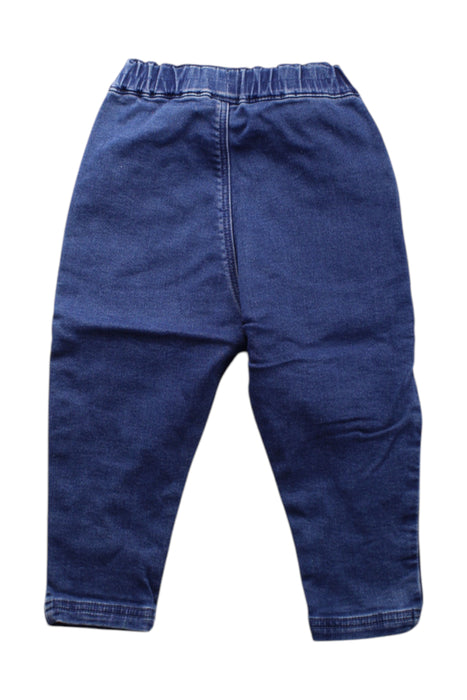 A Blue Jeans from Petit Bateau in size 2T for neutral. (Back View)