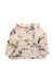 A Multicolour Long Sleeve Tops from Petit Bateau in size 2T for girl. (Back View)