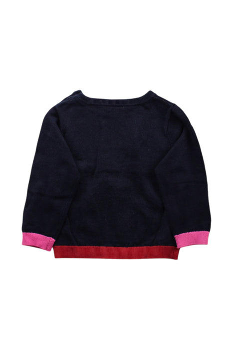 A Black Long Sleeve Tops from Jacadi in size 3T for girl. (Back View)