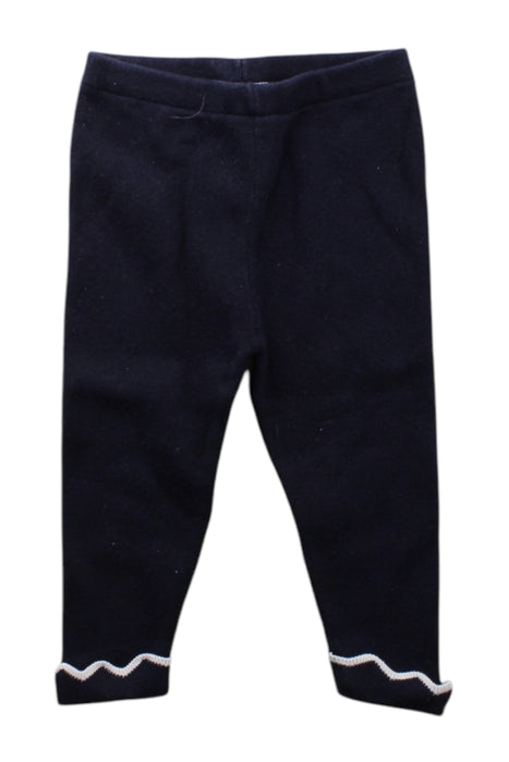 A Black Leggings from Jacadi in size 2T for girl. (Front View)